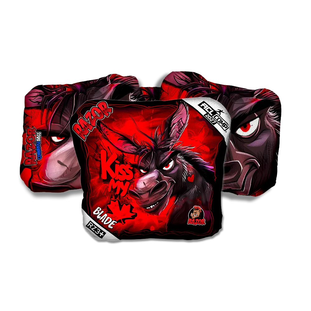 Blade COMP Kiss My Maple Cornhole Bags