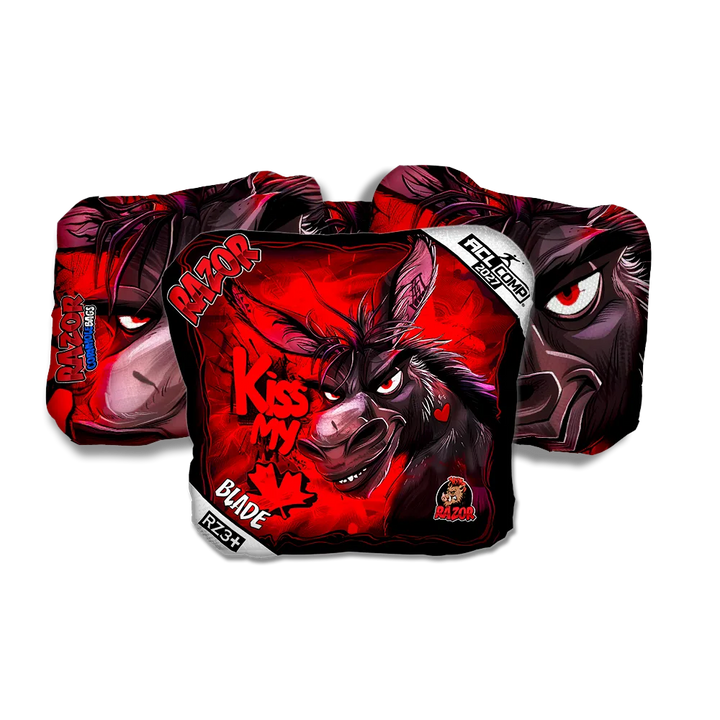 Blade COMP Kiss My Maple Cornhole Bags