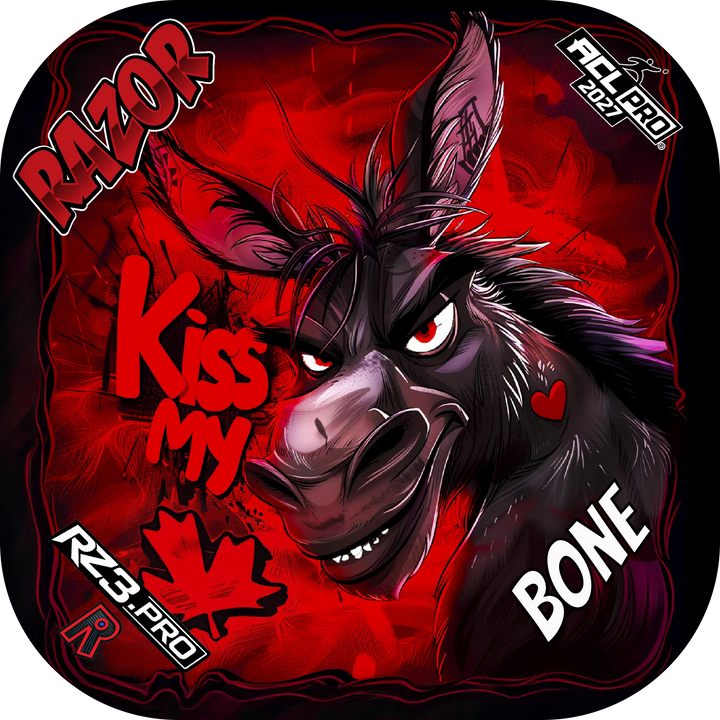 Bone PRO Kiss My Maple Cornhole Bags