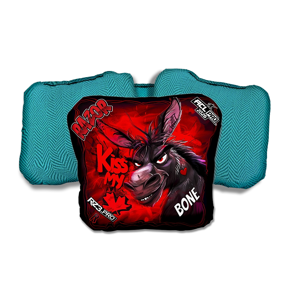Kiss My (Canadian) | Razor Cornhole ACL Bags