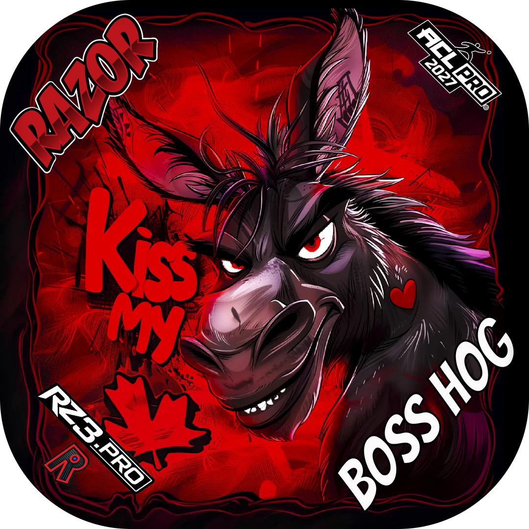 Boss Hog PRO Kiss My Maple Cornhole Bags