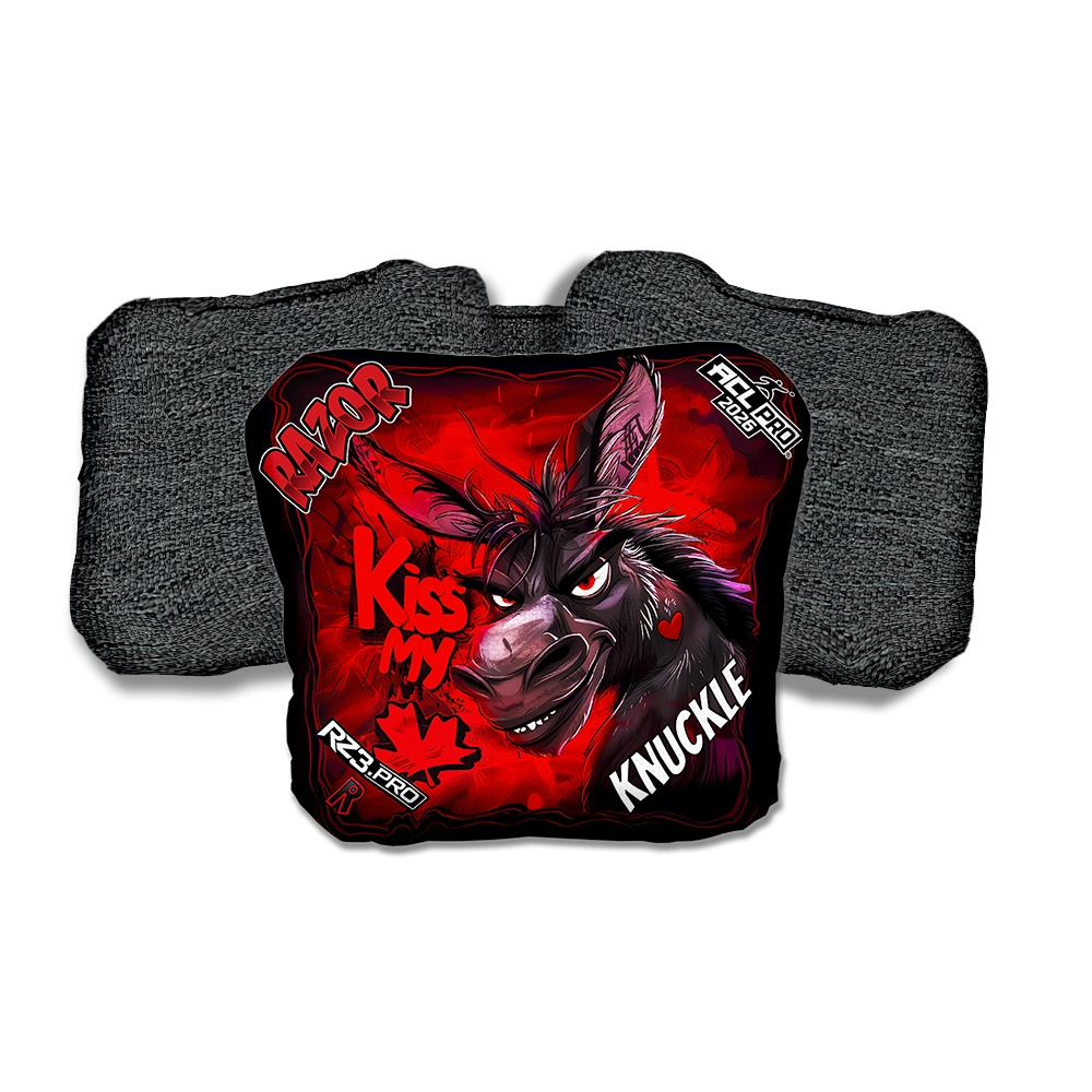 Kiss My (Canadian) | Razor Cornhole ACL Bags