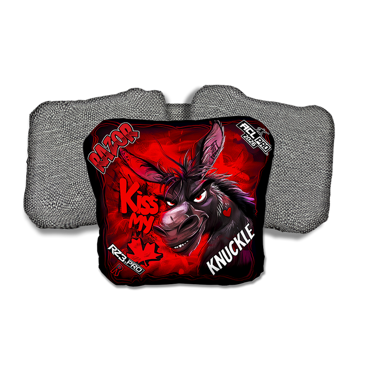 Kiss My (Canadian) | Razor Cornhole ACL Bags