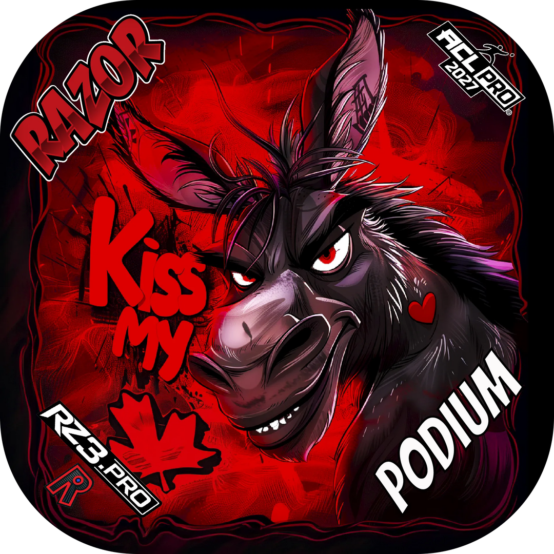 Podium PRO Kiss My Maple Cornhole Bags