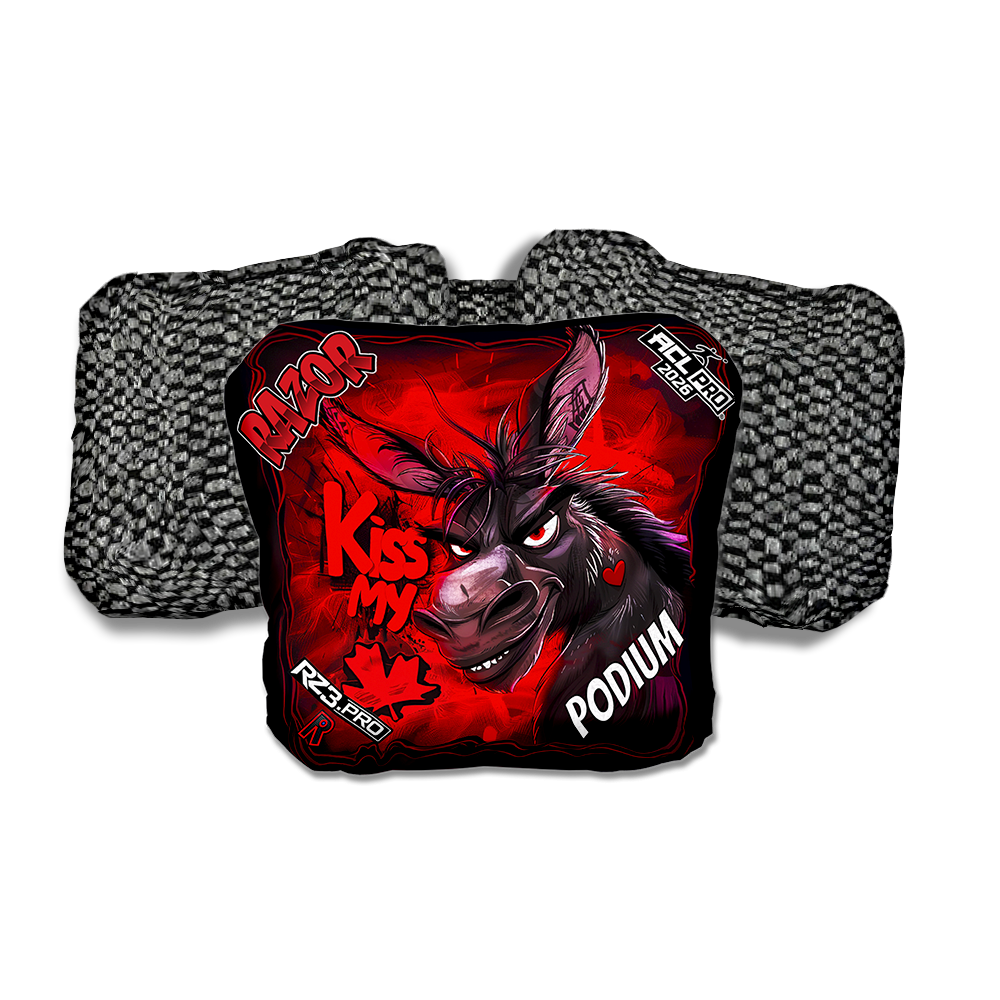 Kiss My (Canadian) | Razor Cornhole ACL Bags