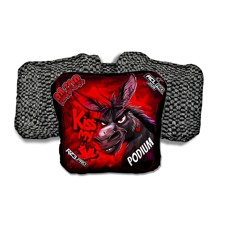Kiss My (Canadian) | Razor Cornhole ACL Bags