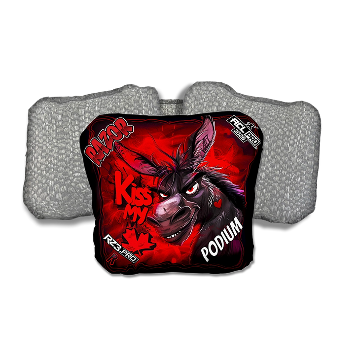 Kiss My (Canadian) | Razor Cornhole ACL Bags