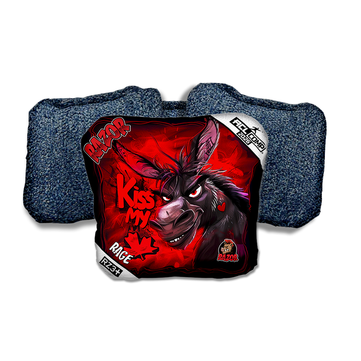 Kiss My (Canadian) | Razor Cornhole ACL Bags