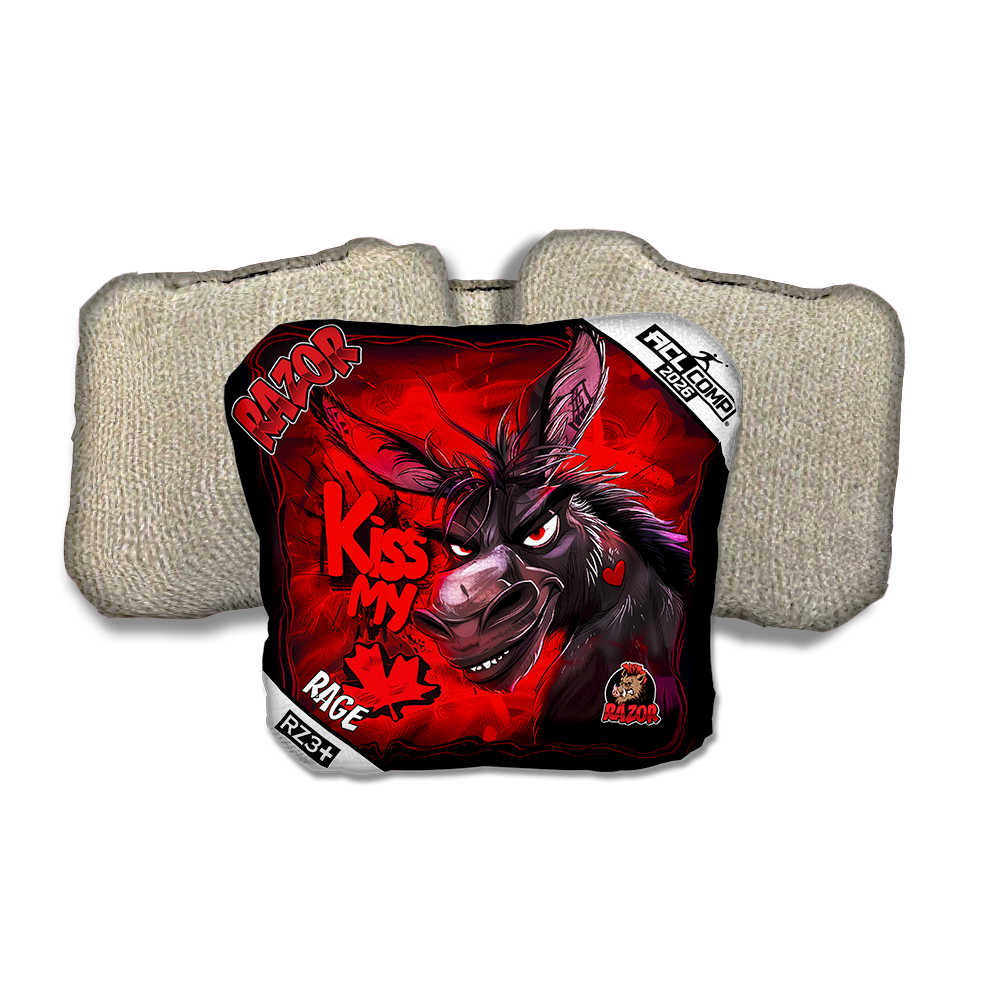 Kiss My (Canadian) | Razor Cornhole ACL Bags