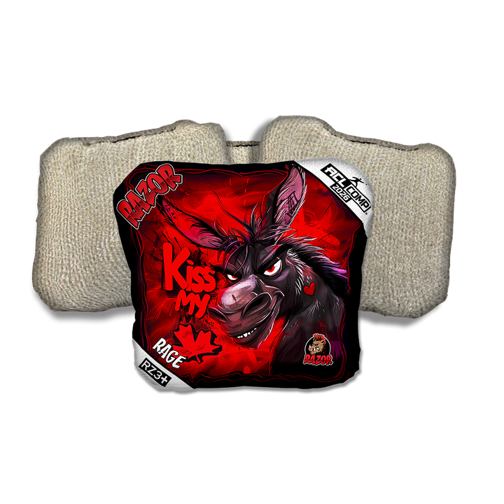 Kiss My (Canadian) | Razor Cornhole ACL Bags