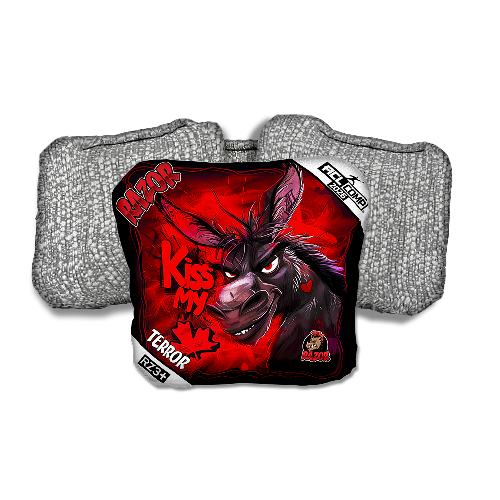 Kiss My (Canadian) | Razor Cornhole ACL Bags
