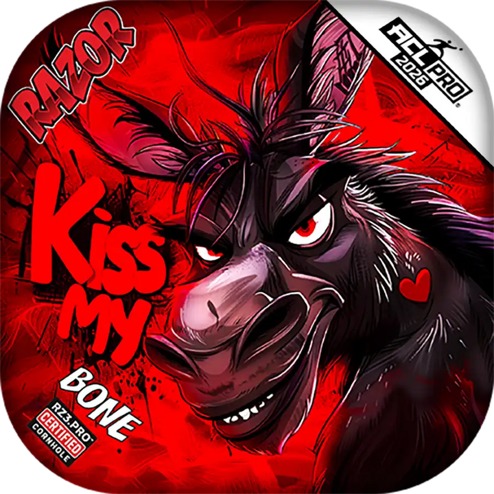 Bone | Kiss My | ACL PRO Razor Cornhole Bags