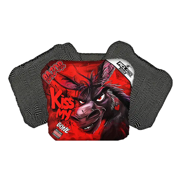 Bone | Kiss My | ACL PRO Razor Cornhole Bags