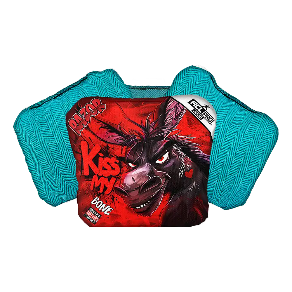 Bone | Kiss My | ACL PRO Razor Cornhole Bags