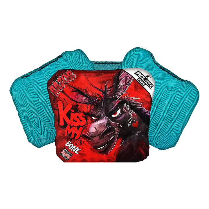 Bone | Kiss My | ACL PRO Razor Cornhole Bags