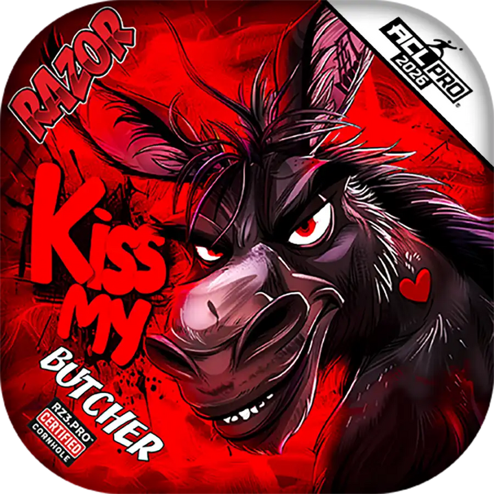 Butcher | Kiss My | ACL PRO Razor Cornhole Bags
