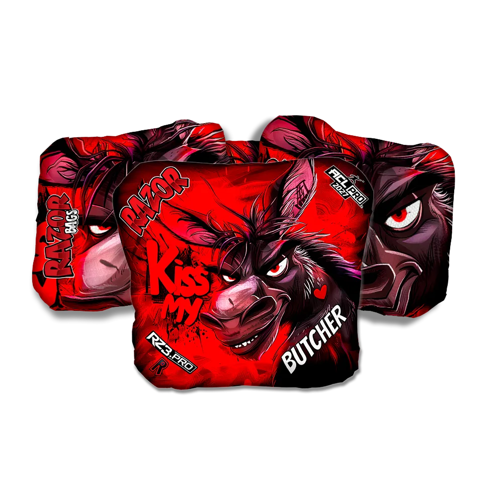 Butcher PRO Kiss My Cornhole Bags