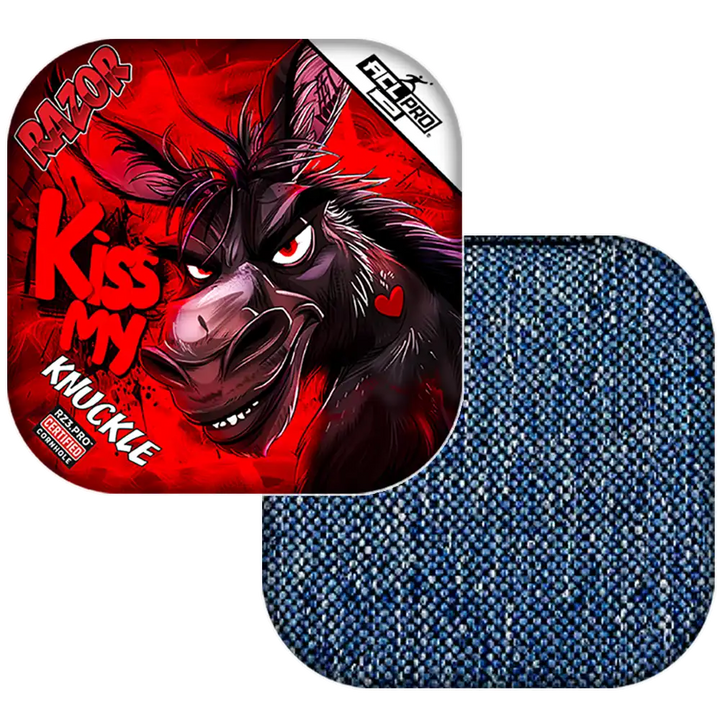 Knuckle | Kiss My | ACL PRO Razor Cornhole Bags