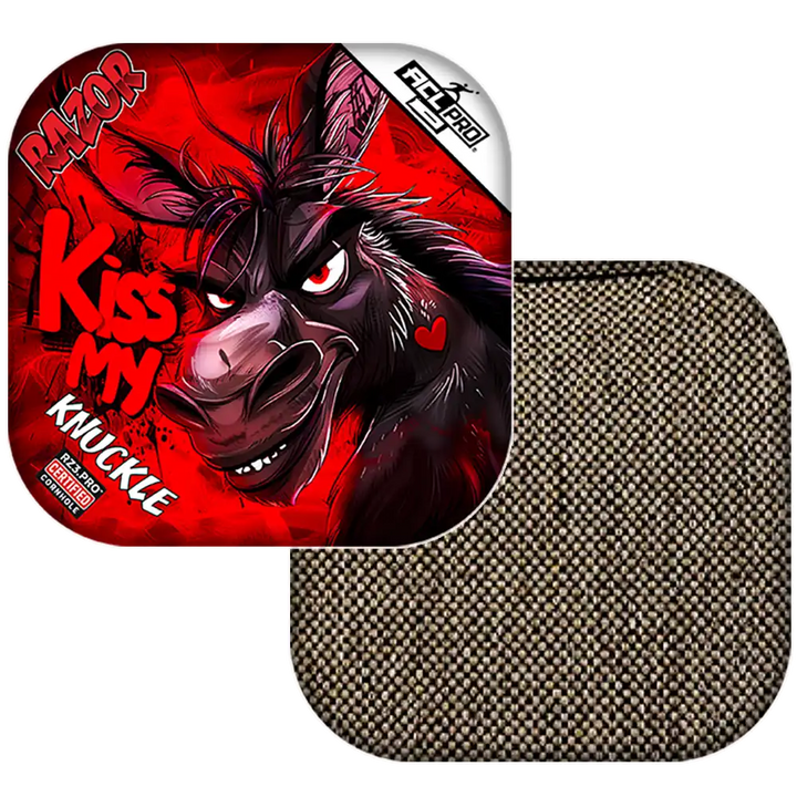 Knuckle | Kiss My | ACL PRO Razor Cornhole Bags