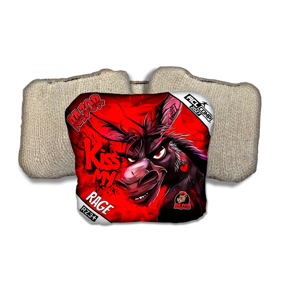 Rage COMP Kiss My Tan Back Cornhole Bags