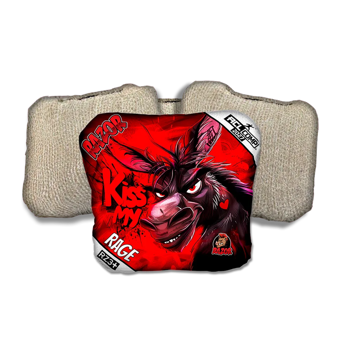 Rage COMP Kiss My Tan Back Cornhole Bags