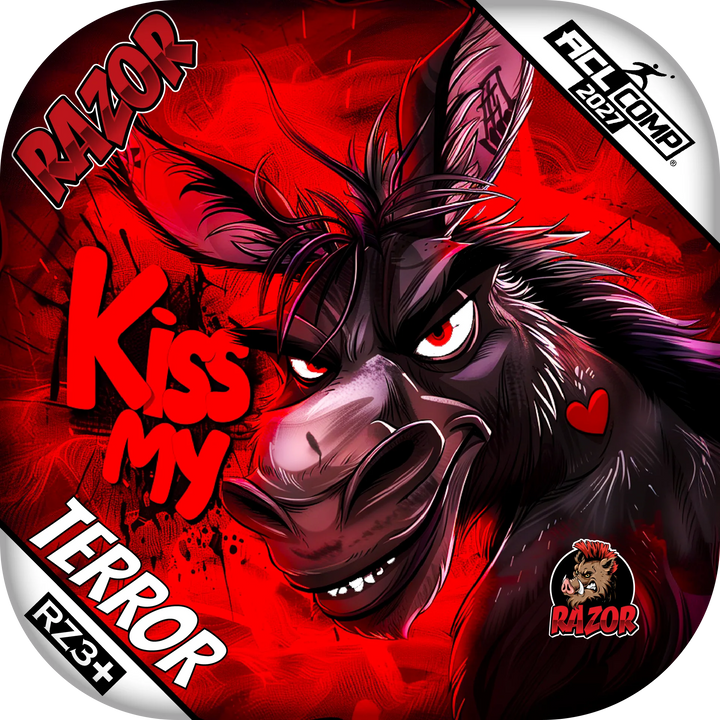Terror COMP Kiss My Cornhole Bags