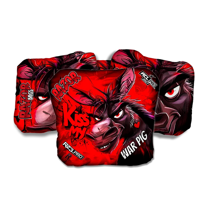 War Pig PRO Kiss My Cornhole Bags