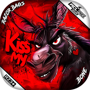 Bone | Kiss My | ACL PRO Razor Cornhole Bags