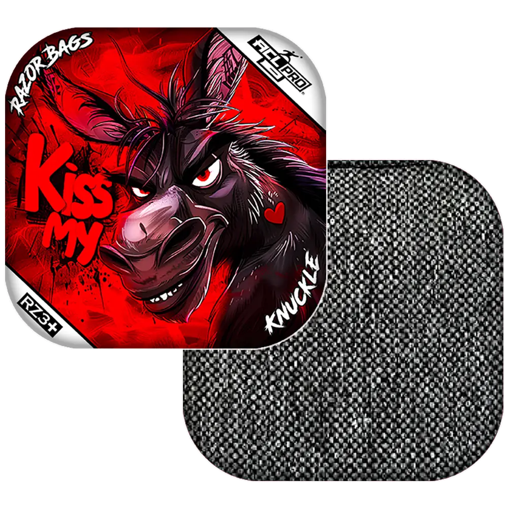 Knuckle | Kiss My | ACL PRO Razor Cornhole Bags