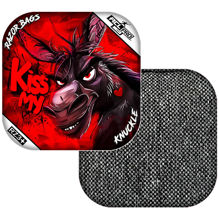 Knuckle | Kiss My | ACL PRO Razor Cornhole Bags