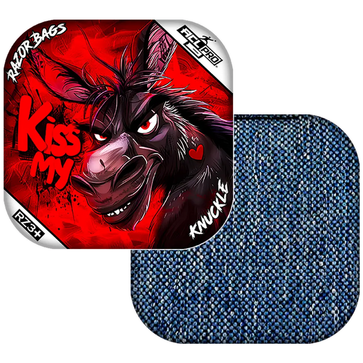 Knuckle | Kiss My | ACL PRO Razor Cornhole Bags