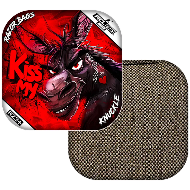Knuckle | Kiss My | ACL PRO Razor Cornhole Bags