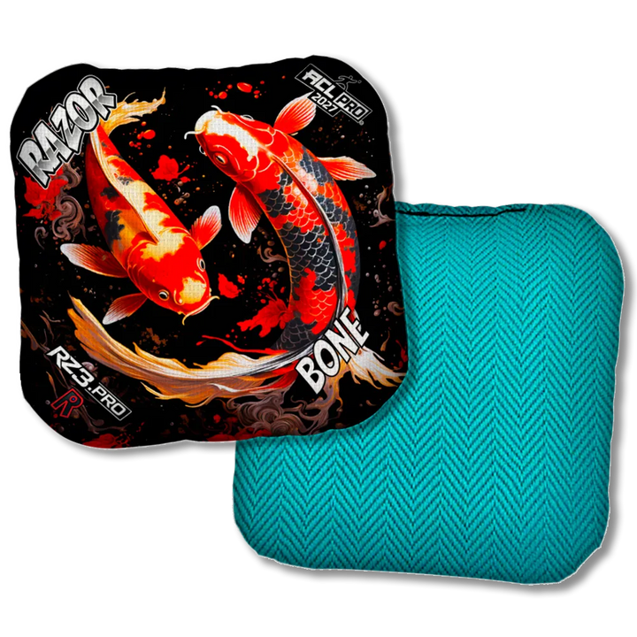 Bone PRO Koi Teal Back Product View