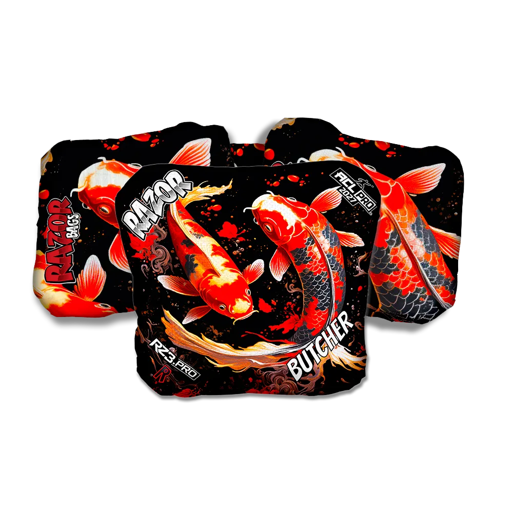 Butcher PRO Koi Cornhole Bags