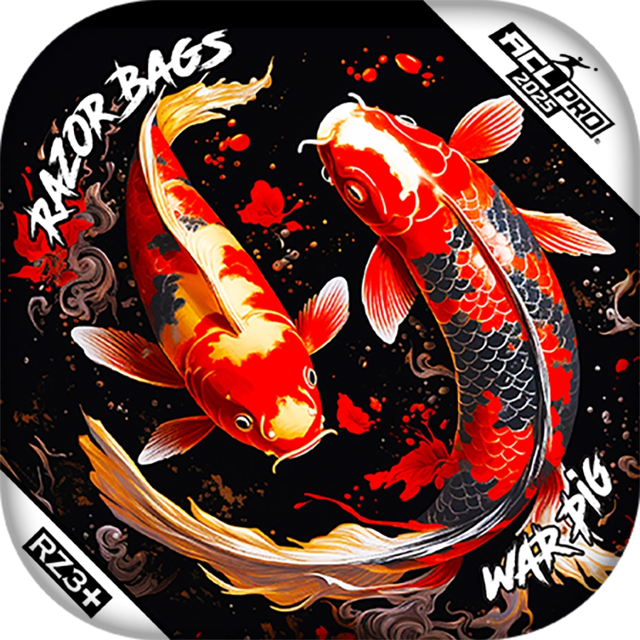 War Pig | Koi | ACL PRO Cornhole Bags by Razor Bags (Razor Cornhole)