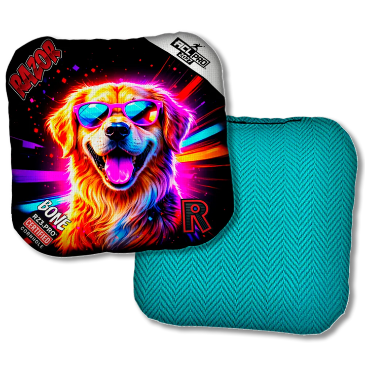 Bone PRO Lab Party Animals Teal Back Product View