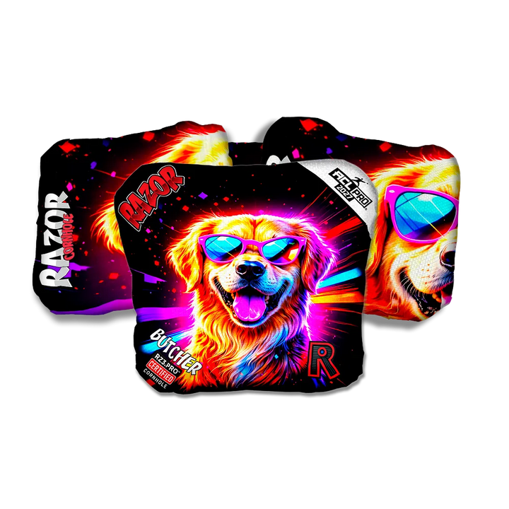 Butcher PRO Lab Party Animals Cornhole Bags