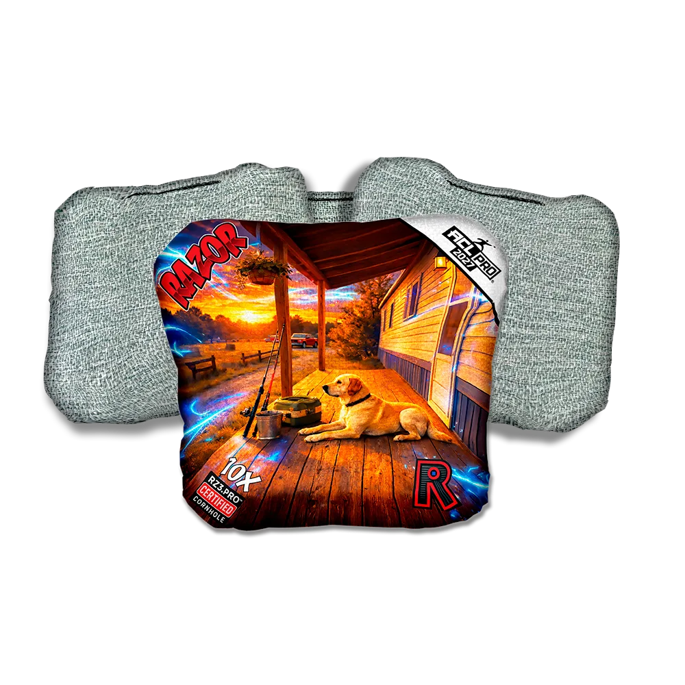 10 X PRO Last Light Light Back Cornhole Bags