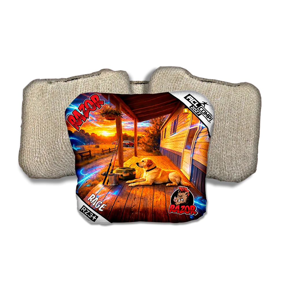 Rage COMP Last Light Tan Back Cornhole Bags