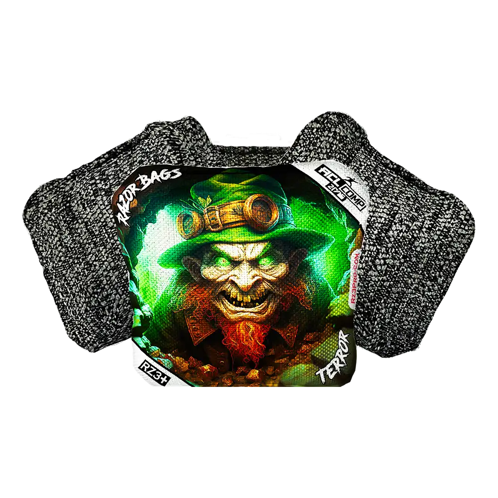 Terror | Leprechaun Cave | ACL COMP Razor Cornhole Bags