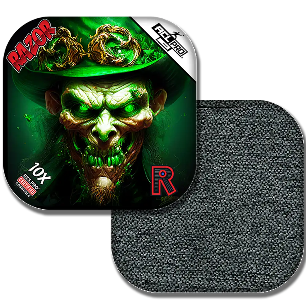 10X | Leprechaun Smile | ACL PRO Razor Cornhole Bags