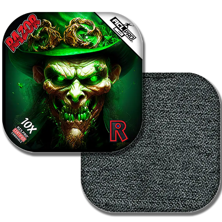 10X | Leprechaun Smile | ACL PRO Razor Cornhole Bags