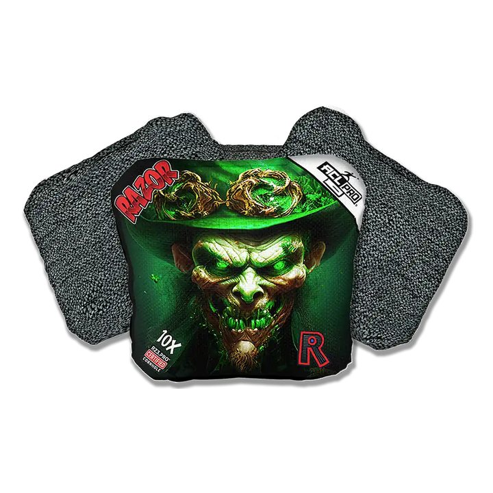 10X | Leprechaun Smile | ACL PRO Razor Cornhole Bags