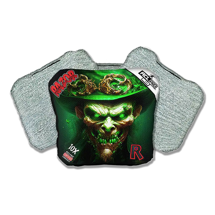 10X | Leprechaun Smile | ACL PRO Razor Cornhole Bags