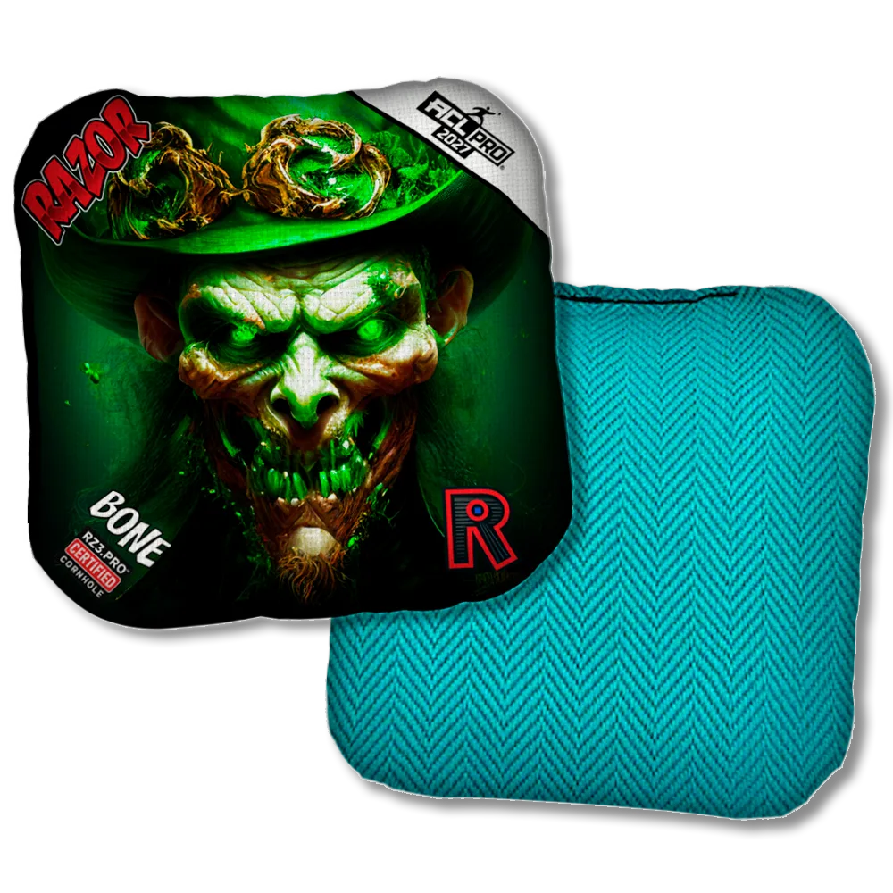 Bone PRO Leprechaun Smile Teal Back Product View