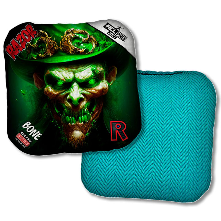 Bone PRO Leprechaun Smile Teal Back Product View