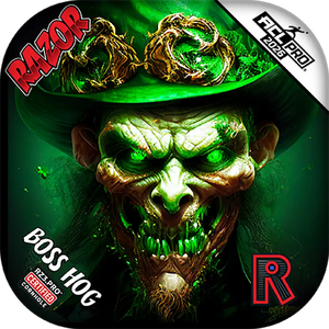Boss Hog | Leprechaun Smile | ACL PRO Razor Cornhole Bags