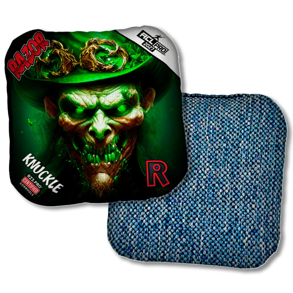 Knuckle PRO Leprechaun Smile Blue Back Product View