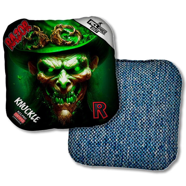 Knuckle PRO Leprechaun Smile Blue Back Product View