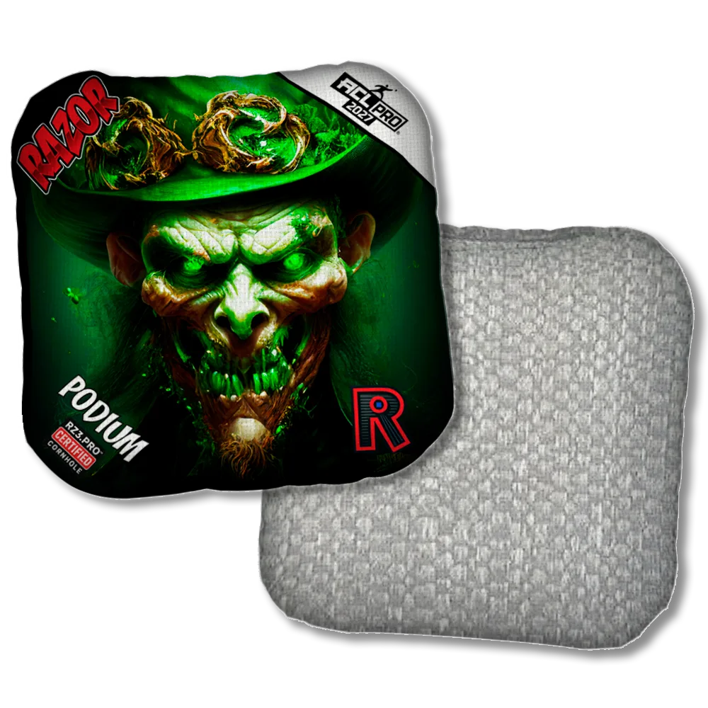 Podium PRO Leprechaun Smile Silver Back Product View